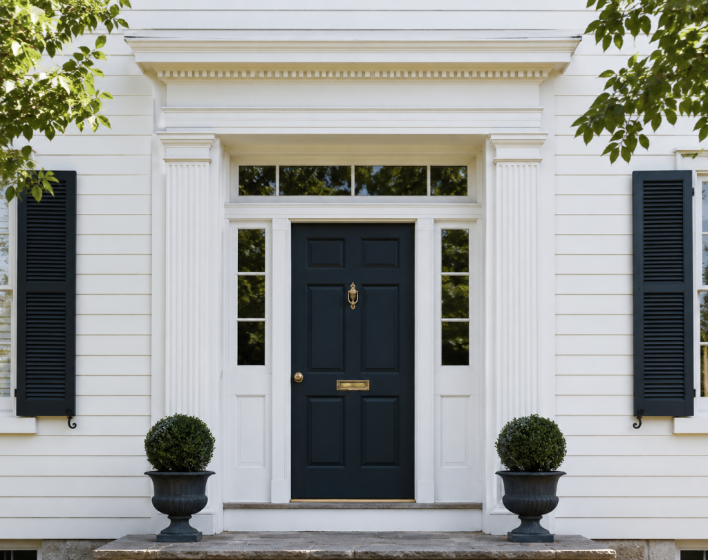 Greek Revival home front door Greek Revival home front door